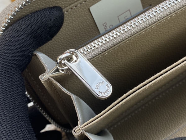 LVコピーウォレット素材ディテール